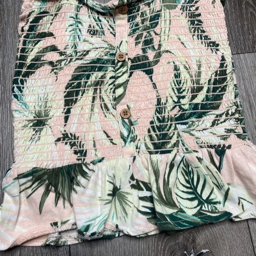 Old Navy Pawn Tree Tank Top Girl Size Small 6-7